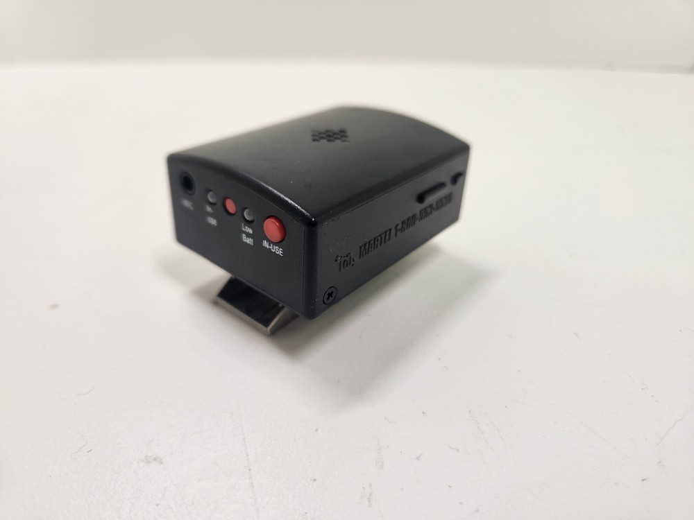 Martel Electronics DC6 in-car police camera system recorder - microphone only