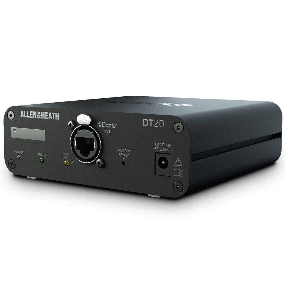 Allen & Heath AH-DT-20-X Dante Input Interface, 2 In