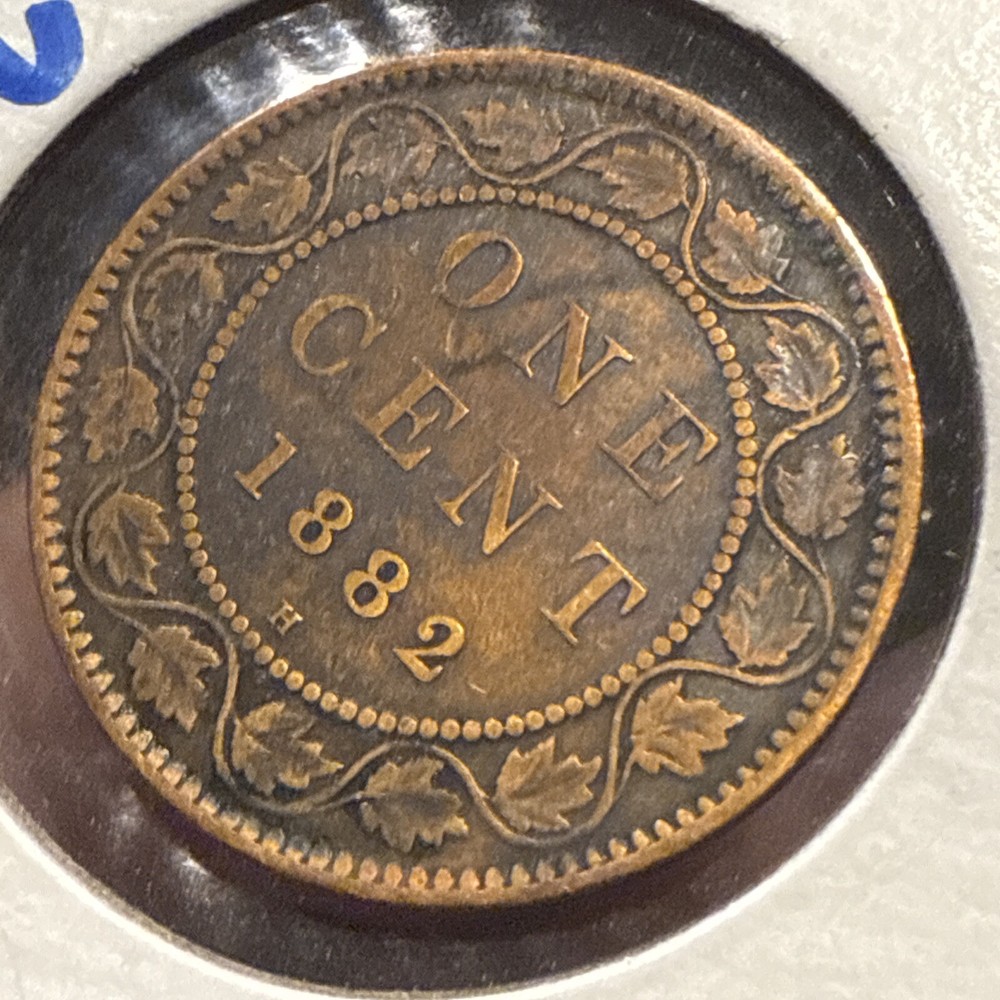 1893 Canada One Cent CH Beautiful Toned Brown