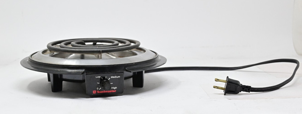 Vintage TOASTMASTER Basic Burner Single Burner Buffet Range #6420