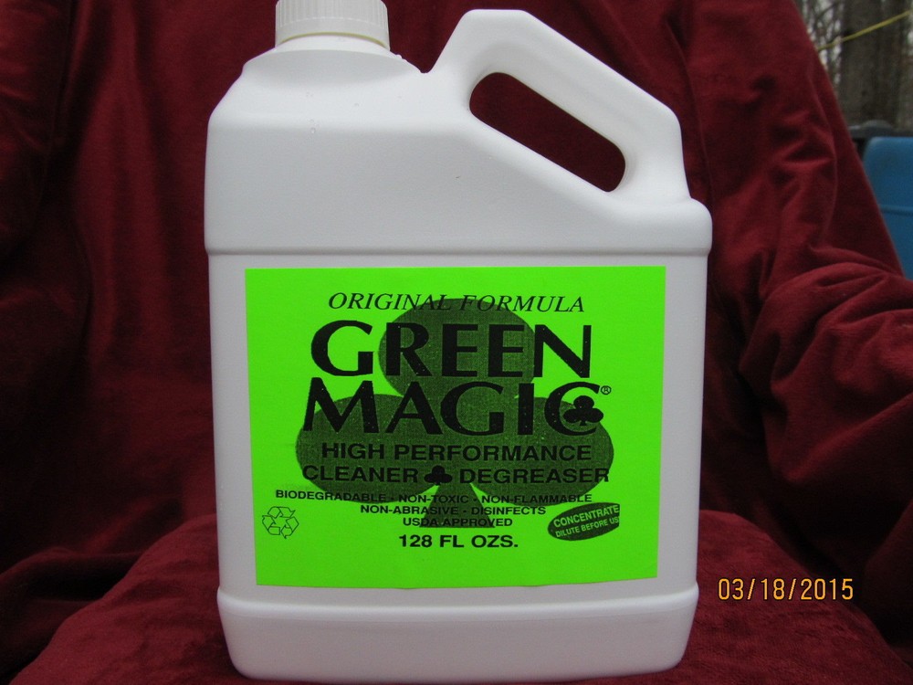 DEGREASER ENGINE CLEANER Worlds Best Cleaner GREEN MAGIC Concentrate