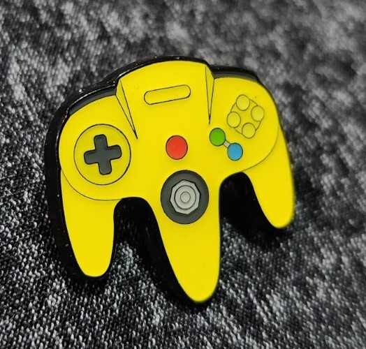 Nintendo 64 Banana Yellow Controller Pin