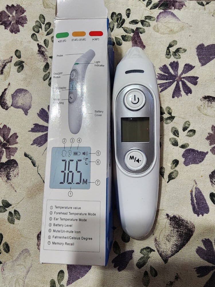 NIB Forehead And Ear Infrared Thermometer