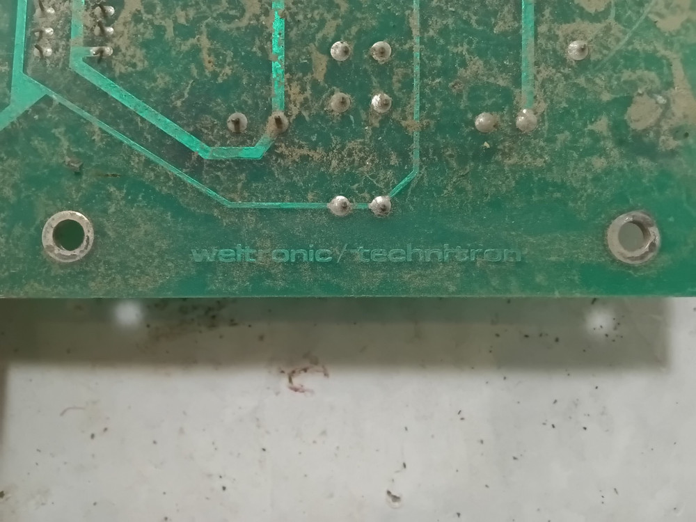 Weltronic Technitron 625937A Control Board (J1B)