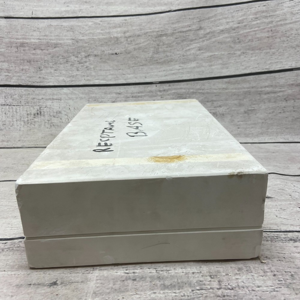 Unbranded Ceramic Casting Mold Rectangular Base #21