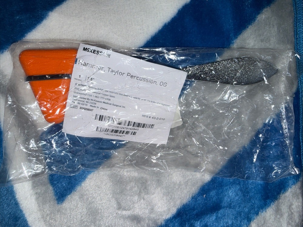 McKesson Hammer Percussion Reflex Hammer