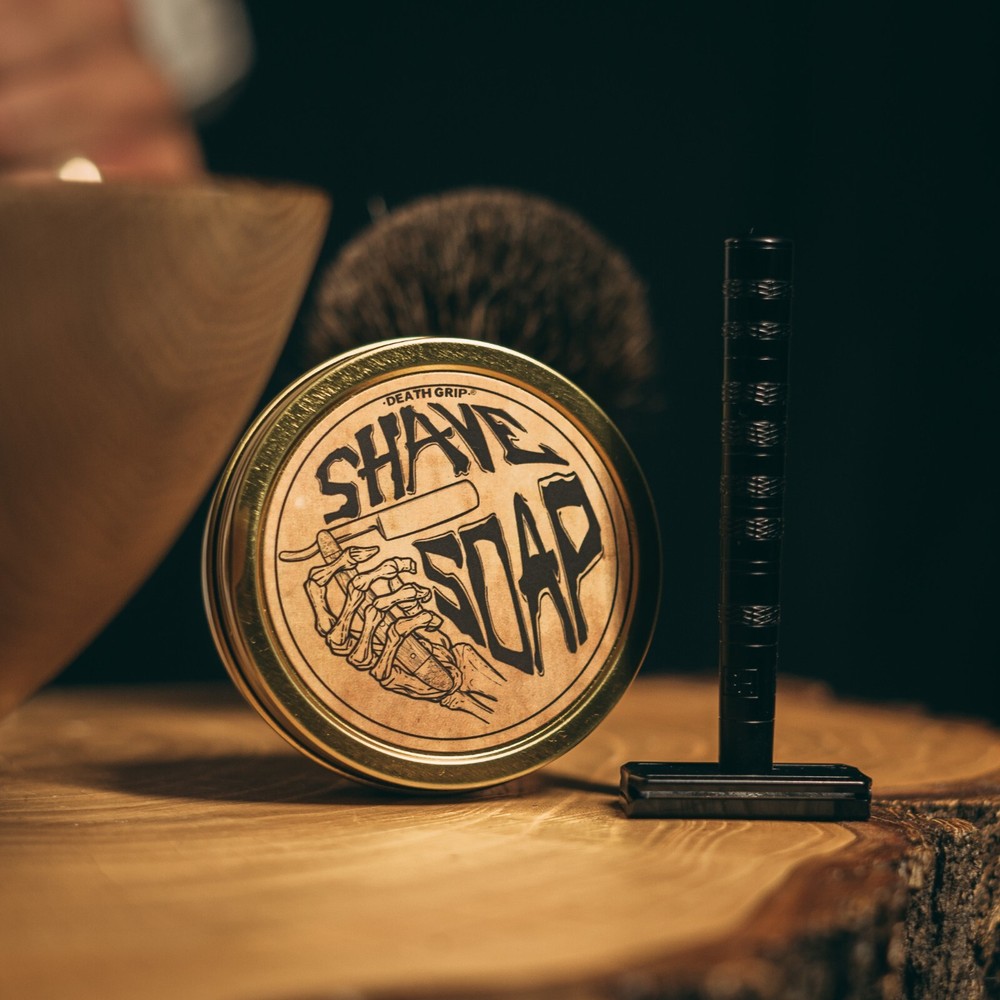 All Natural Shave Soap - African Black (4oz)