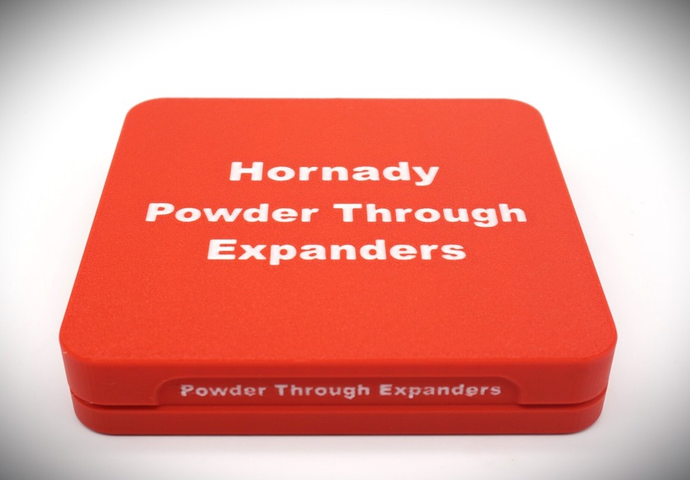 Hornady Powder Through Expanders PTX Storage Case Reloading Tool By RMD3D