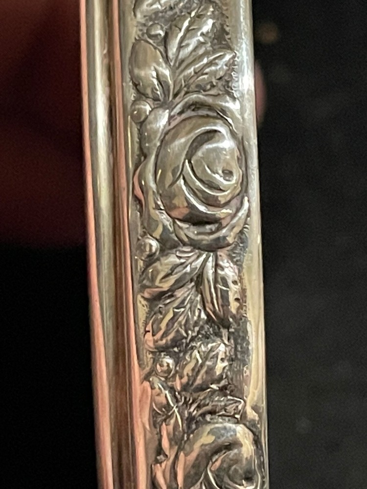 Towle Engraved Coaster No 012 Sterling Silver