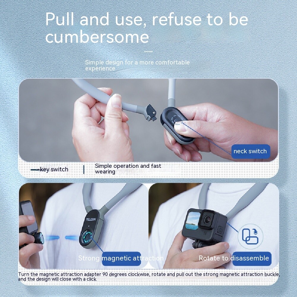 New Magnetic Suction Neck Bracket