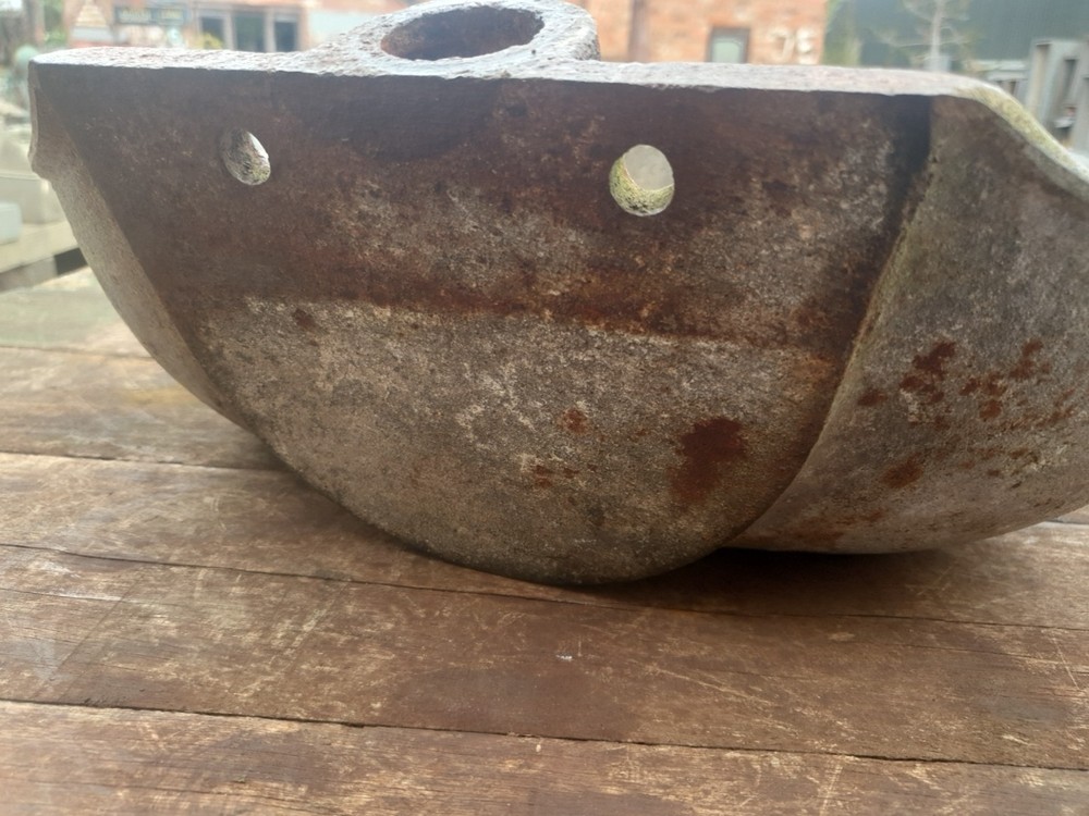 Vintage Bamfords Drinker Wall Bird Bath Cast Iron Reclaimed