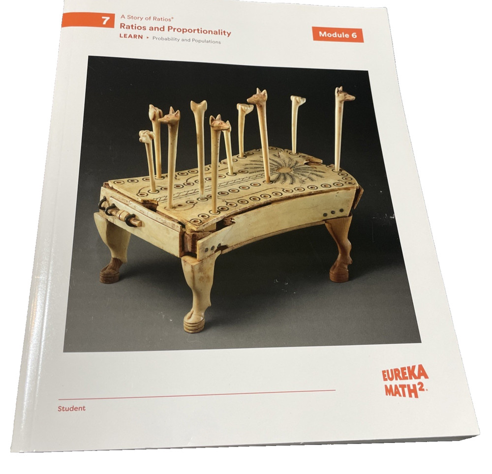 Eureka Math Squared Grade 7  Module 6 LEARN New Student Workbook FREE SHIPPING