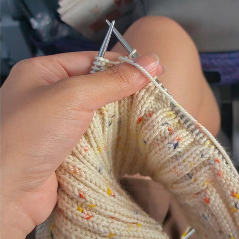 3 Pairs 4mm Mini Pointed Knitting Sweater Needle Set