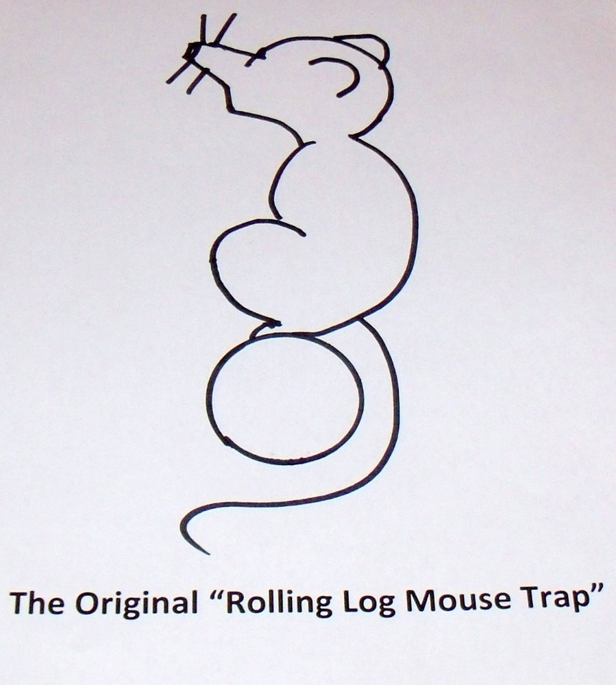 Rolling Log ® Mouse Trap the original INTERNATIONAL ORDERS ONLY