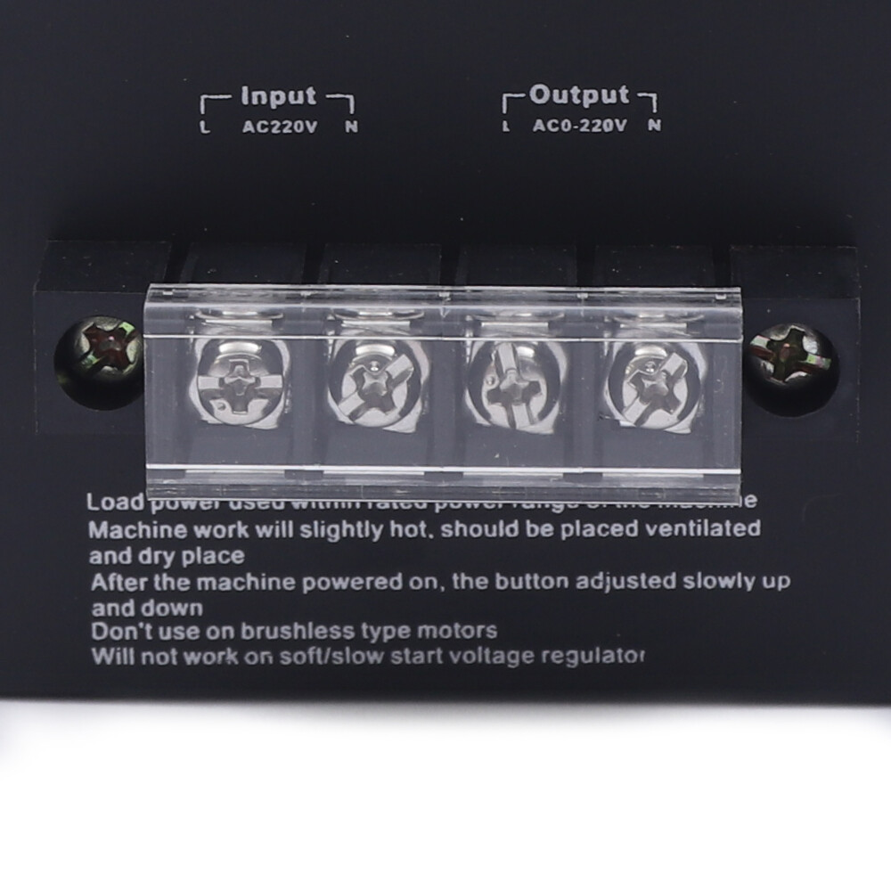 New Variable Voltage Regulator Dimmer Motor Speed Controller AC 110V SCR 10000W