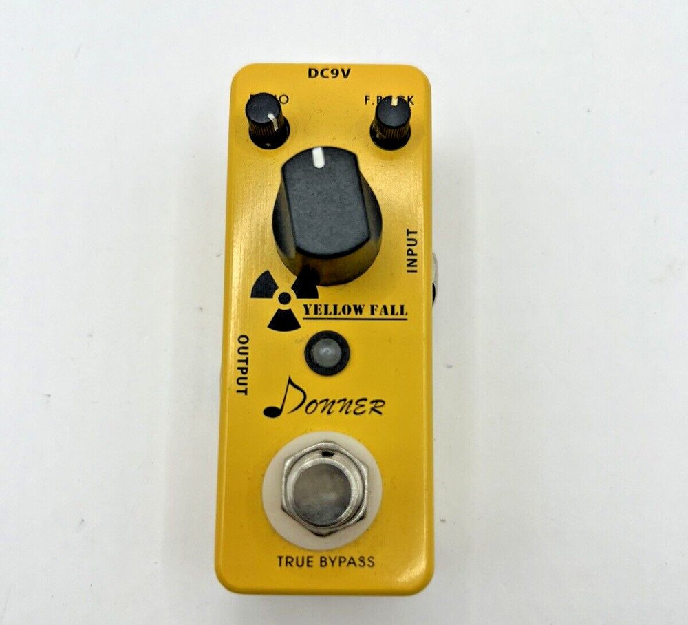 DONNER YELLOW FALL ANALOG DELAY GUITAR EFFECT PEDAL