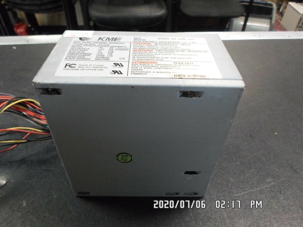 KME PX-250W 125W PS TESTED