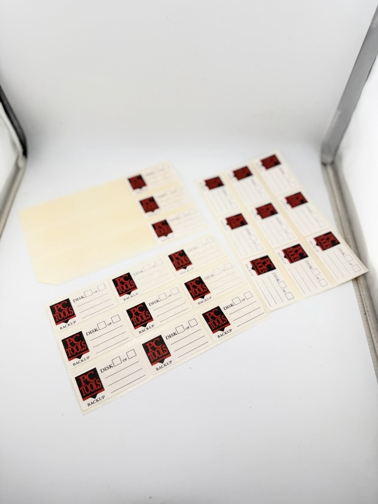 Vintage PC Tools Deluxe Version 6 DOS Software 5.25 & 3.5 Disks Complete Set