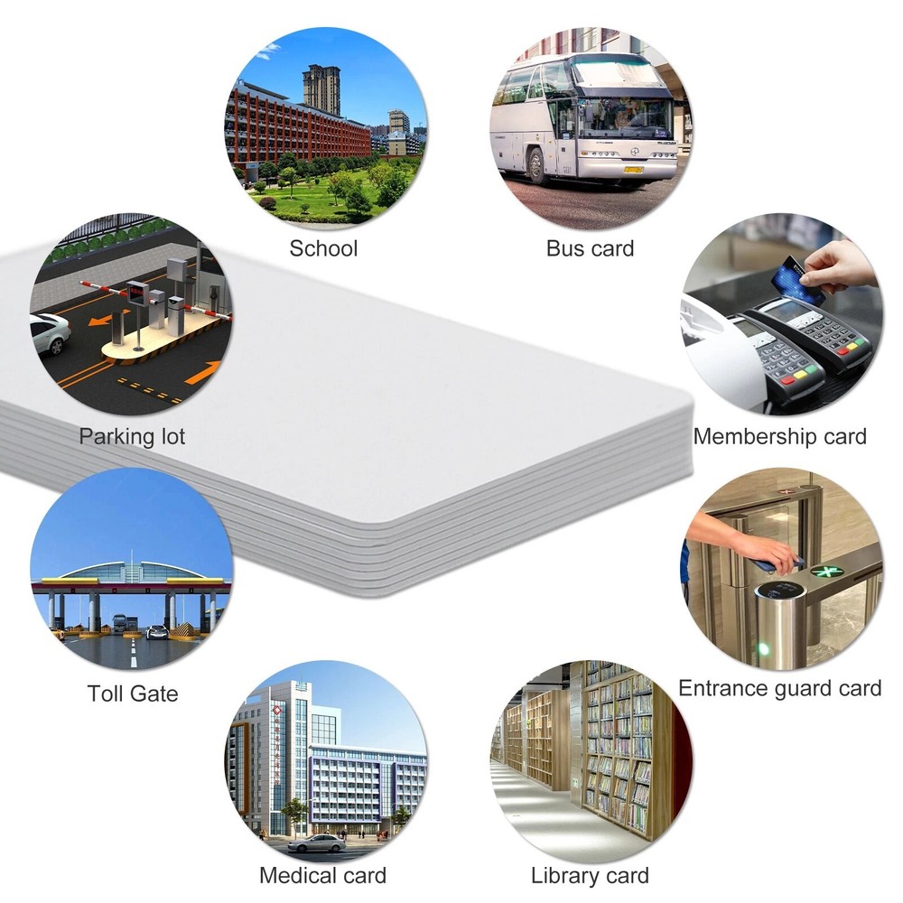 50 Pack NTAG215 NFC Cards Blank Tags for Amiibo TagMo Programmable Waterproof