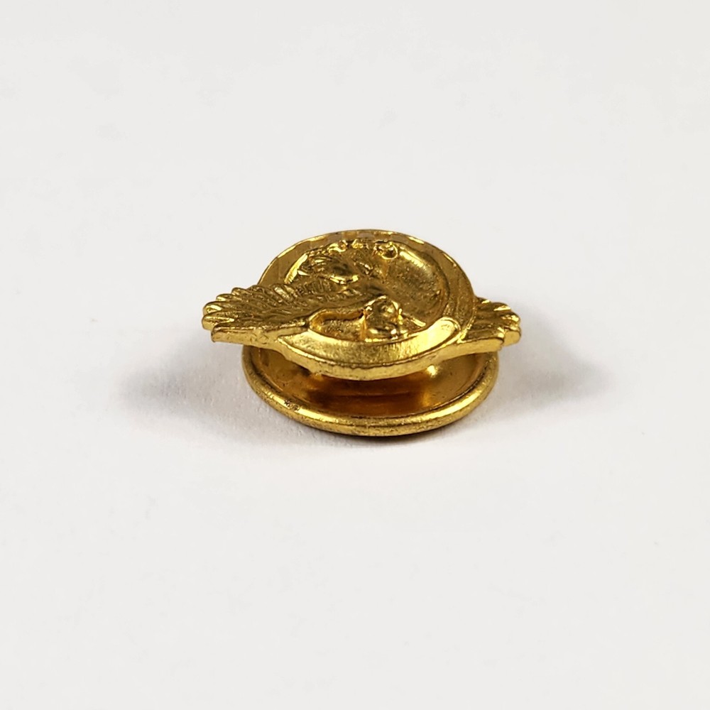 WW2 WWII Discharge Buttonhole Pin Ruptured Duck Vintage Original Cufflink Stud