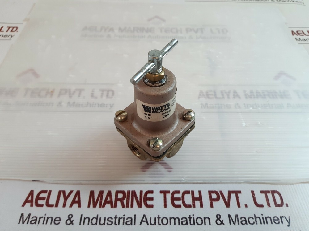 Watts 26a water pressure regulator