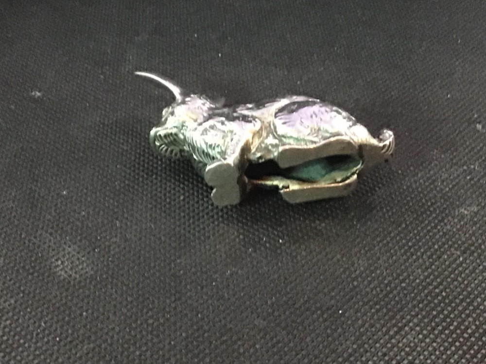Solid silver rabbit Figure 51 grams
