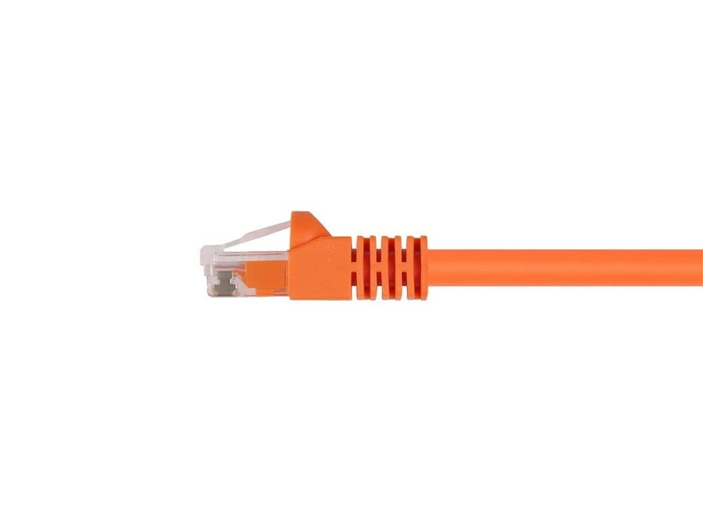 Cat6 Ethernet Patch Cable Network Internet RJ45 Stranded UTP 24AWG 10ft Orange