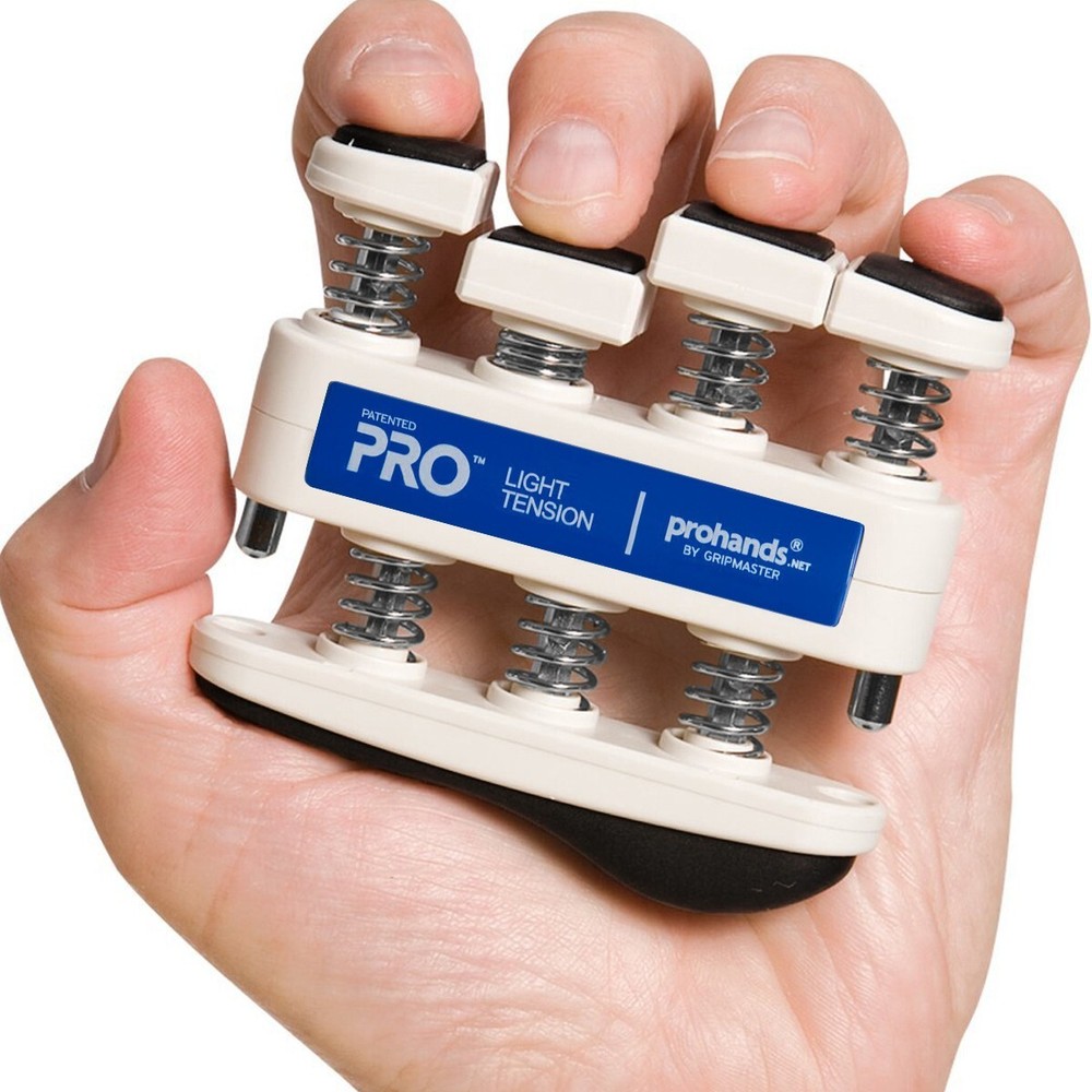 Gripmaster Pro Hand and Finger Exerciser - Light Tension (Blue)