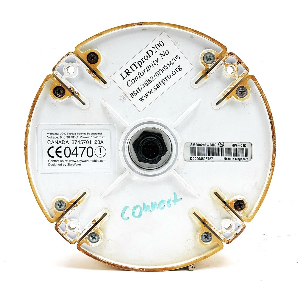 Skywave DMR-200D Satellite Transceiver Antenna Inmarsat D+ Terminals 3628