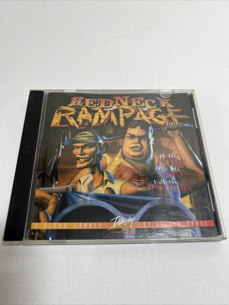 Redneck Rampage PC-CDROM Software Game 1997 Interplay Tested