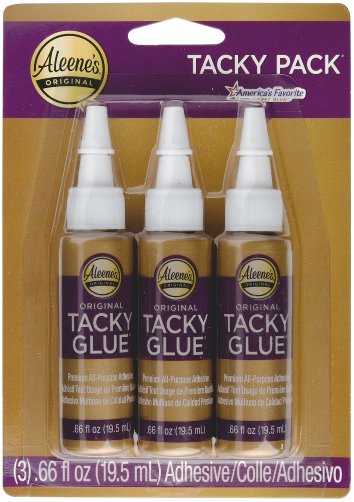 Aleene's Try Me Size Tacky Pack .66oz 3/Pkg-Original