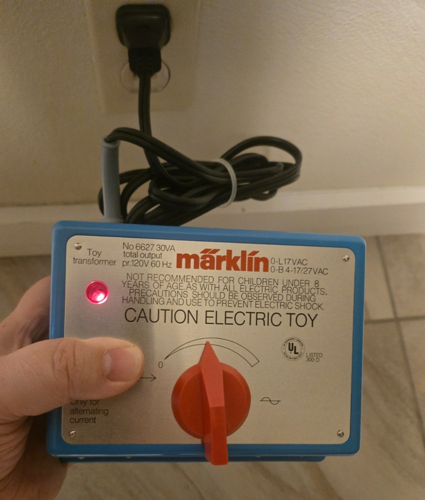 Marklin 6627 30VA Toy Transformer EX/Box