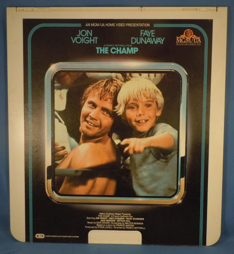RCA CED VIDEODISC! - THE CHAMP with Jon Voight