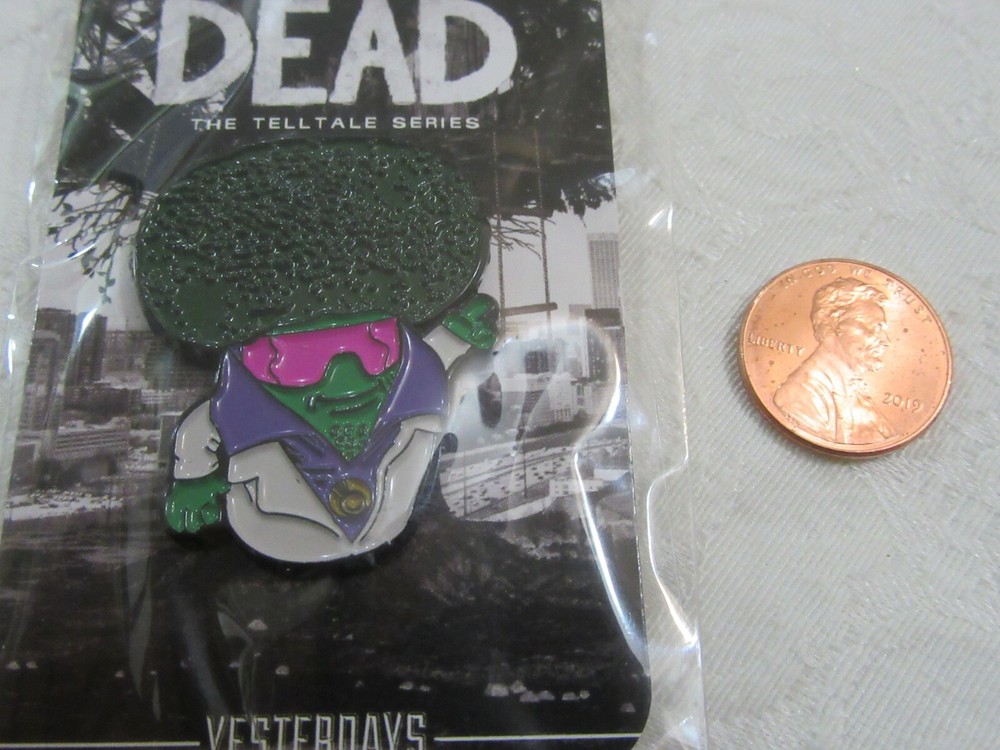 Yesterdays Skybound Image Comics Pin Walking Dead Telltale Games Disco Broccoli