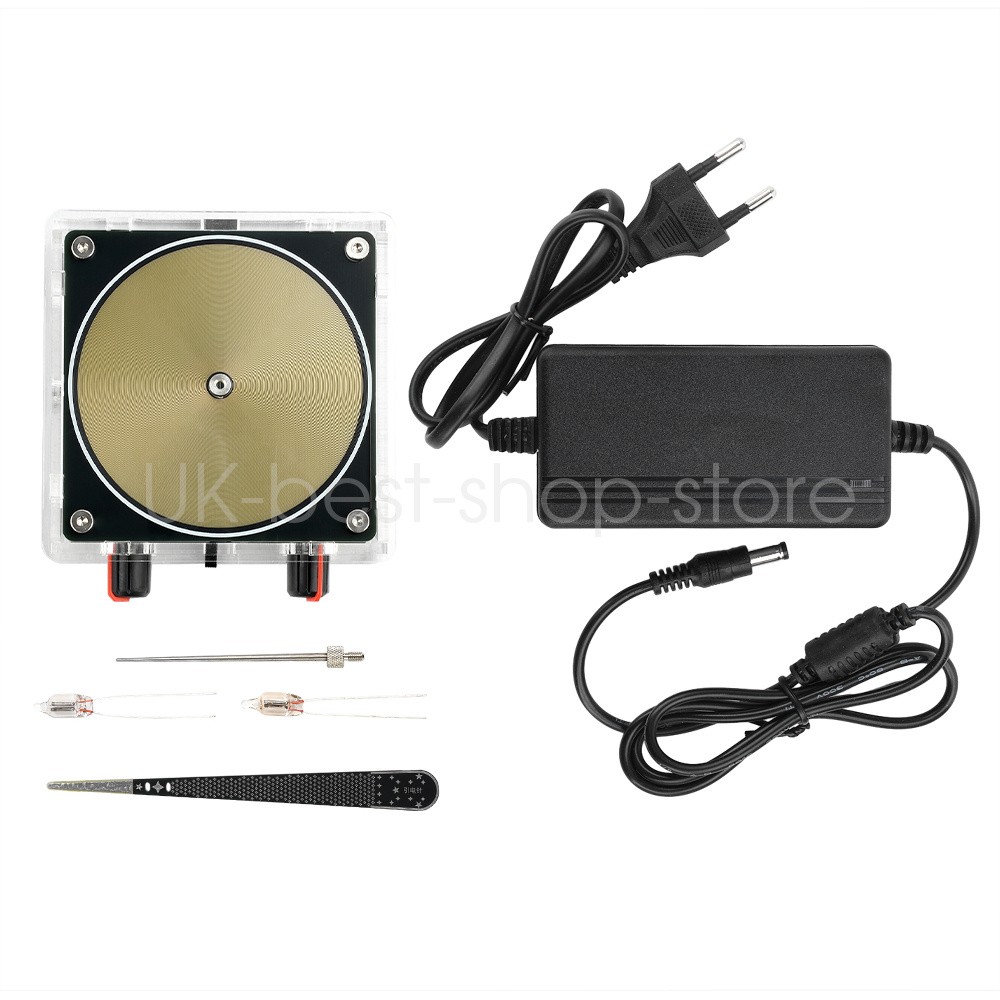 Tesla Coil Plasma Music Loudspeaker Bluetooth Touchable Artificial Lightning DIY
