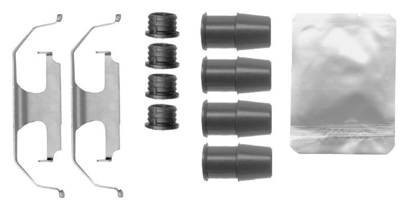 Accessory Kit, disc brake pad BOSCH 1987474830