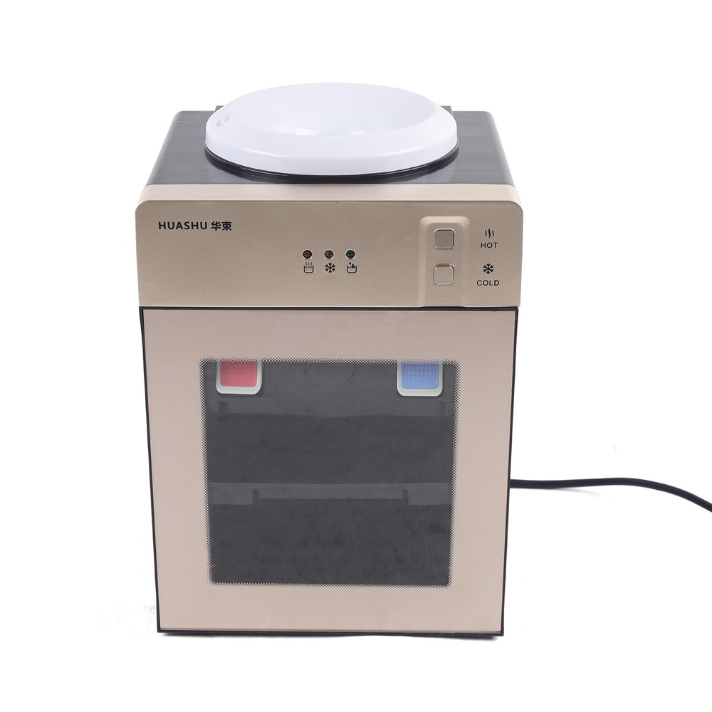 Top Loading Countertop Water Dispenser Hot Cold Water Cooler Drinking Machine