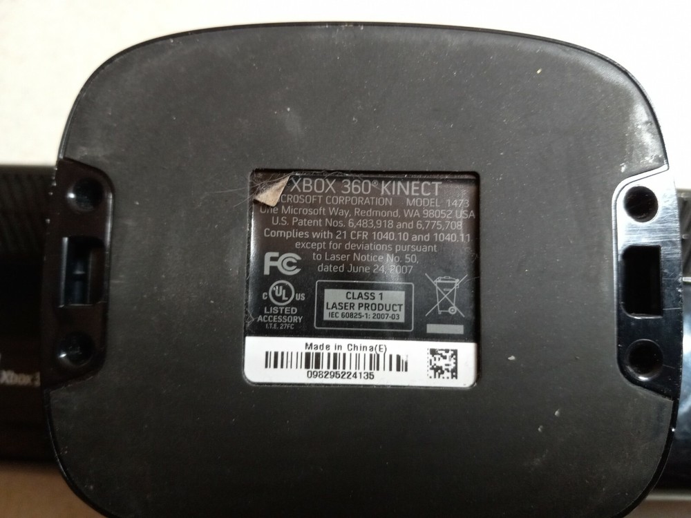 Official OEM Microsoft Xbox 360 Kinect Sensor Model 1473 Tested and Works