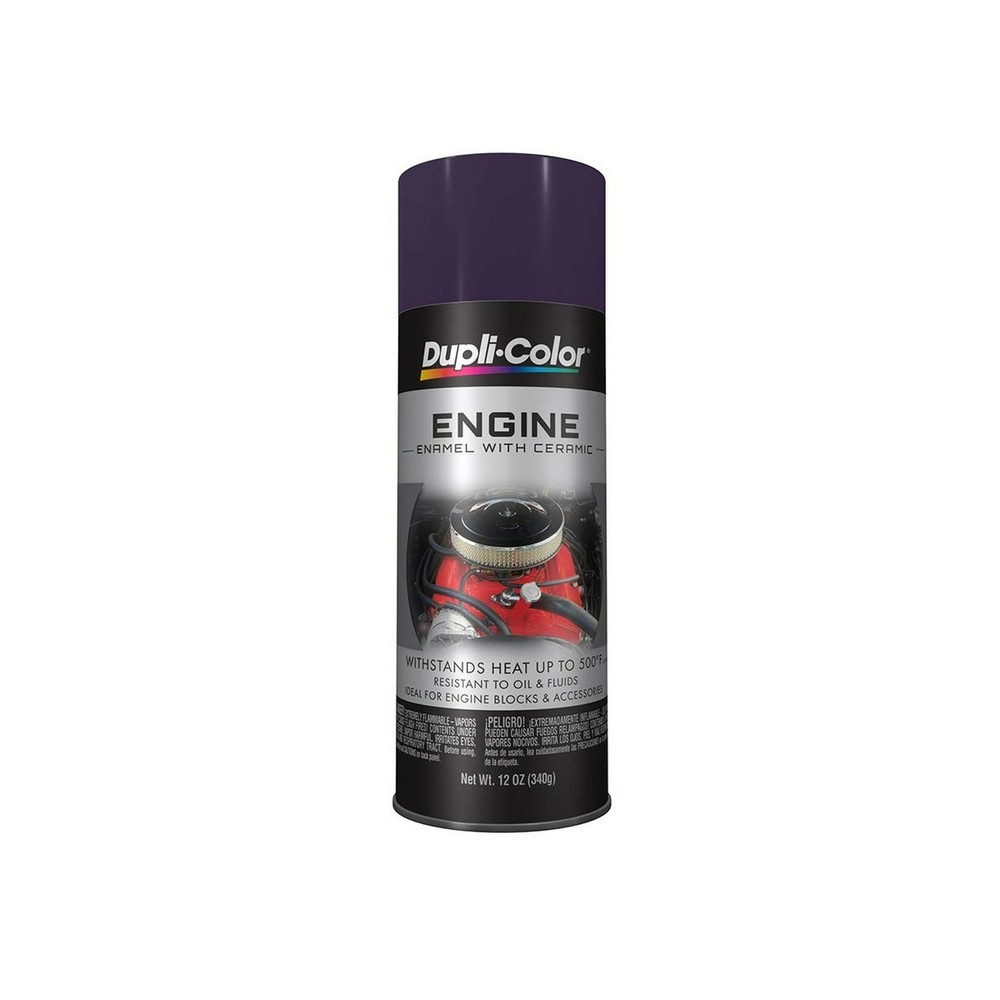 Dupli-Color Ceramic Plum Purple Engine Paint 12 Oz. Durable Ceramic Formulation