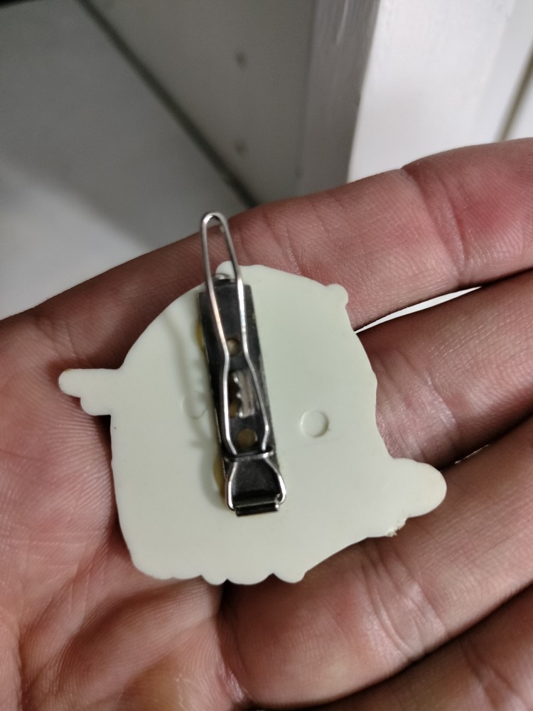 Vintage Plastic E.T. In Spaceship Pin