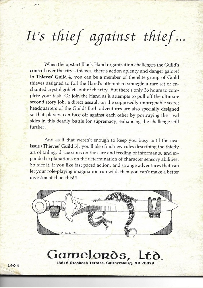 Gamelords Thieves Guild 4