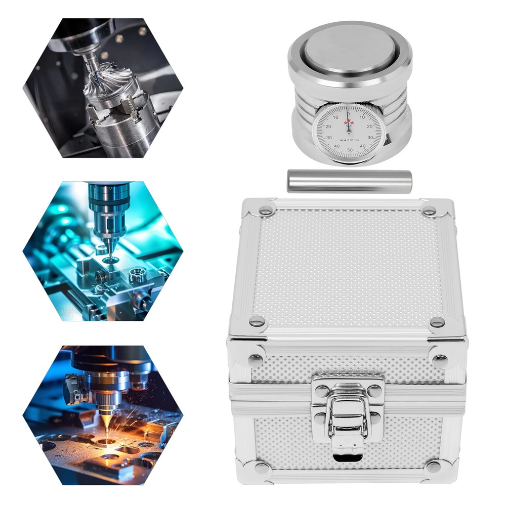 0.01mm Z Axis Zero Pre-Setter Tool Setter Magnetic Z Axis Dial Setter Silver
