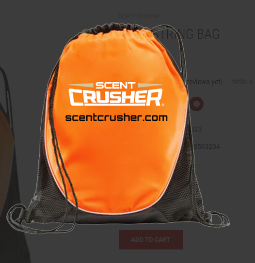 Scent Crusher - Scent Crusher Drawstring Bag