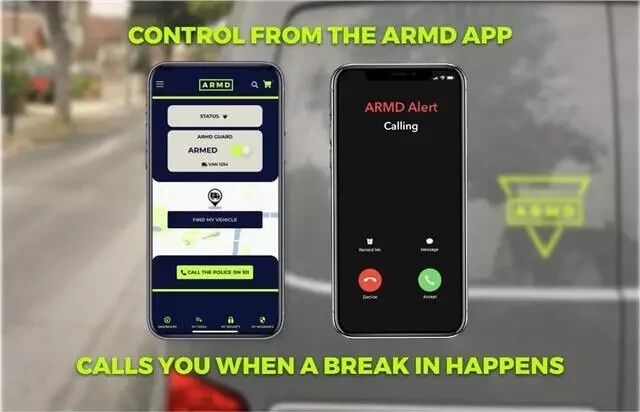 Armd Guard AMDAKAG01 Smart Van Alarm and Tracker