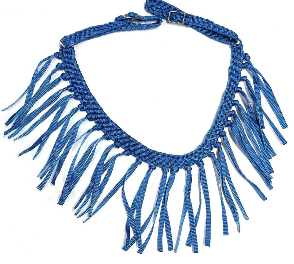 Mule Tape Tripping Collar  Blue