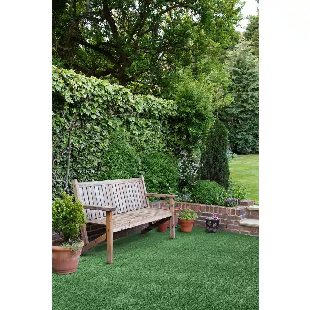 Emerald Green Precut Turf 6 Ft. X 8 Ft. Artificial Grass Rug