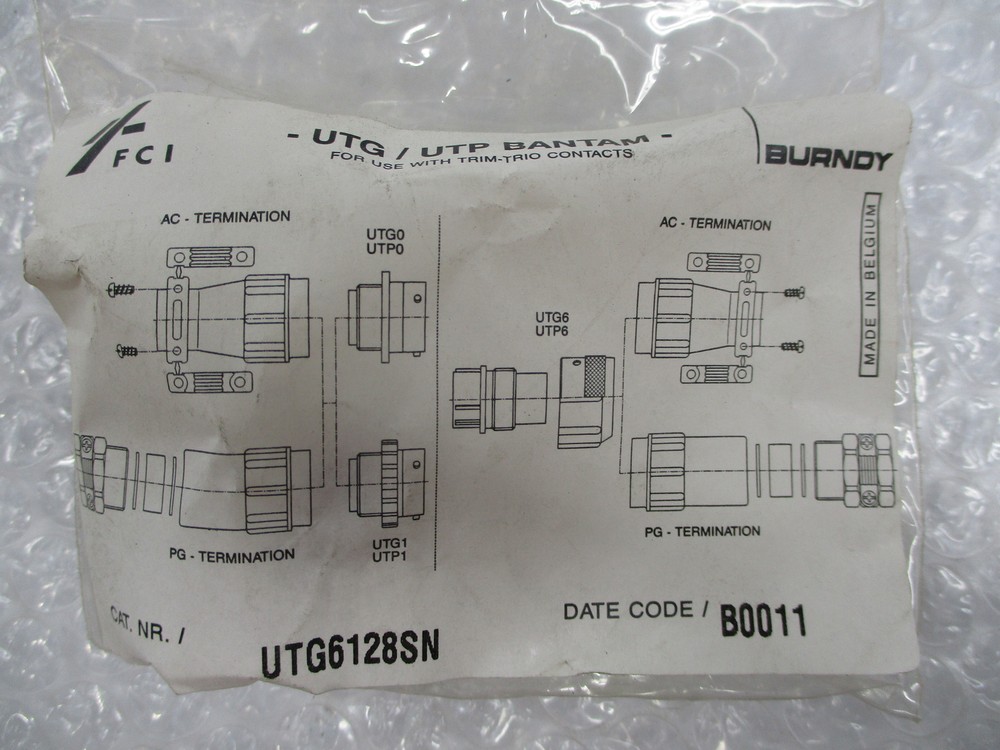 FCI UTG6128SN CONNECTOR NSMP