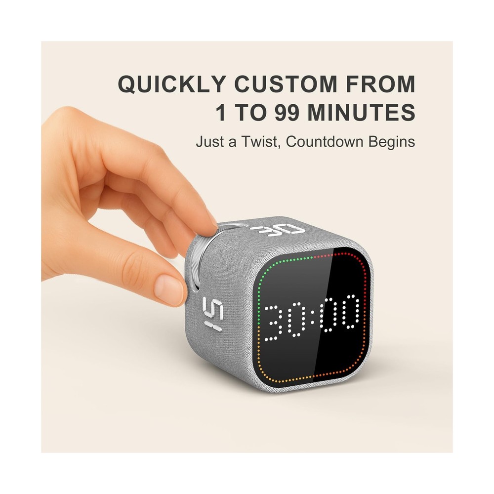 REACHER Fast Custom Pomodoro Timer Cube | Productivity Timer | Smal... Fast Ship