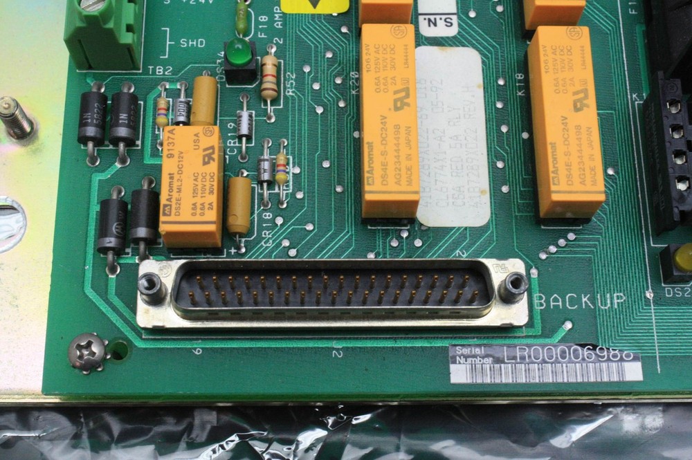 Fisher Controls CL6774 Relay Output I/O Board