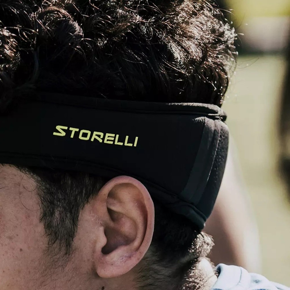 Storelli ExoShield Head Guard Protective Soccer Headgear slim, Size 2 Black